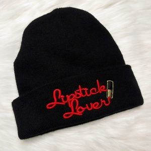 Brand New Lipstick Lover Beanie